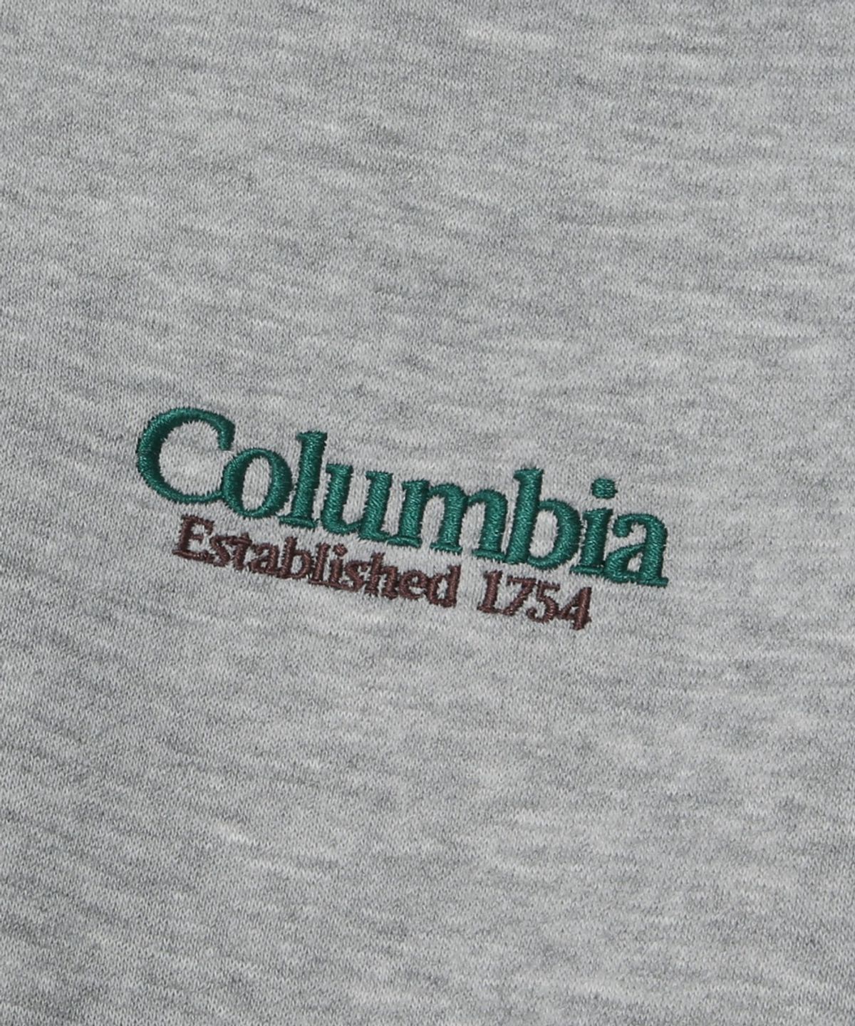 컬럼비아 유니버시티(COLUMBIA UNIVERSITY) NYC EMB FLEECE H/ZIP SWEATSHIRT_M.GRAY