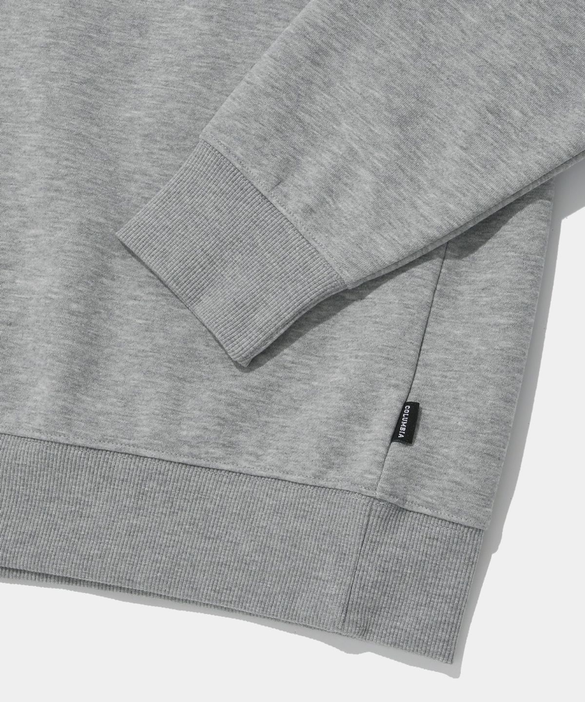 컬럼비아 유니버시티(COLUMBIA UNIVERSITY) NYC EMB FLEECE H/ZIP SWEATSHIRT_M.GRAY
