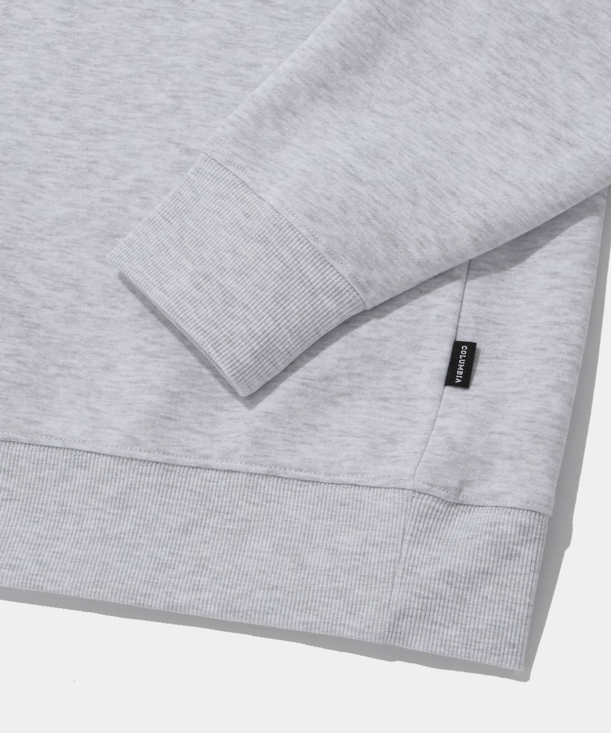 컬럼비아 유니버시티(COLUMBIA UNIVERSITY) NYC EMB FLEECE H/ZIP SWEATSHIRT_LIGHT M GRAY