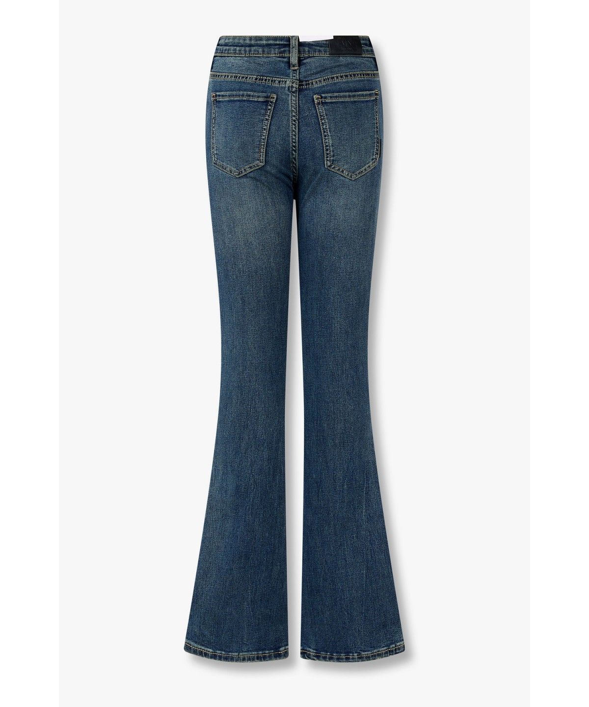 아르마니 익스체인지(ARMANI EXCHANGE) 여성 스트레치 플레어 핏 데님 팬츠 _블루 A426340600