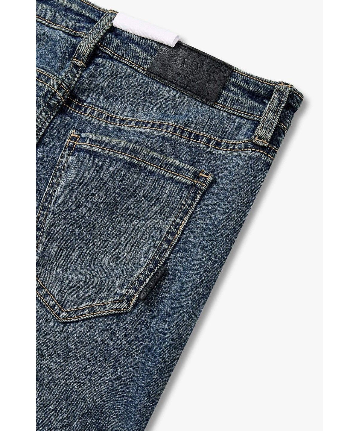 아르마니 익스체인지(ARMANI EXCHANGE) 여성 스트레치 플레어 핏 데님 팬츠 _블루 A426340600