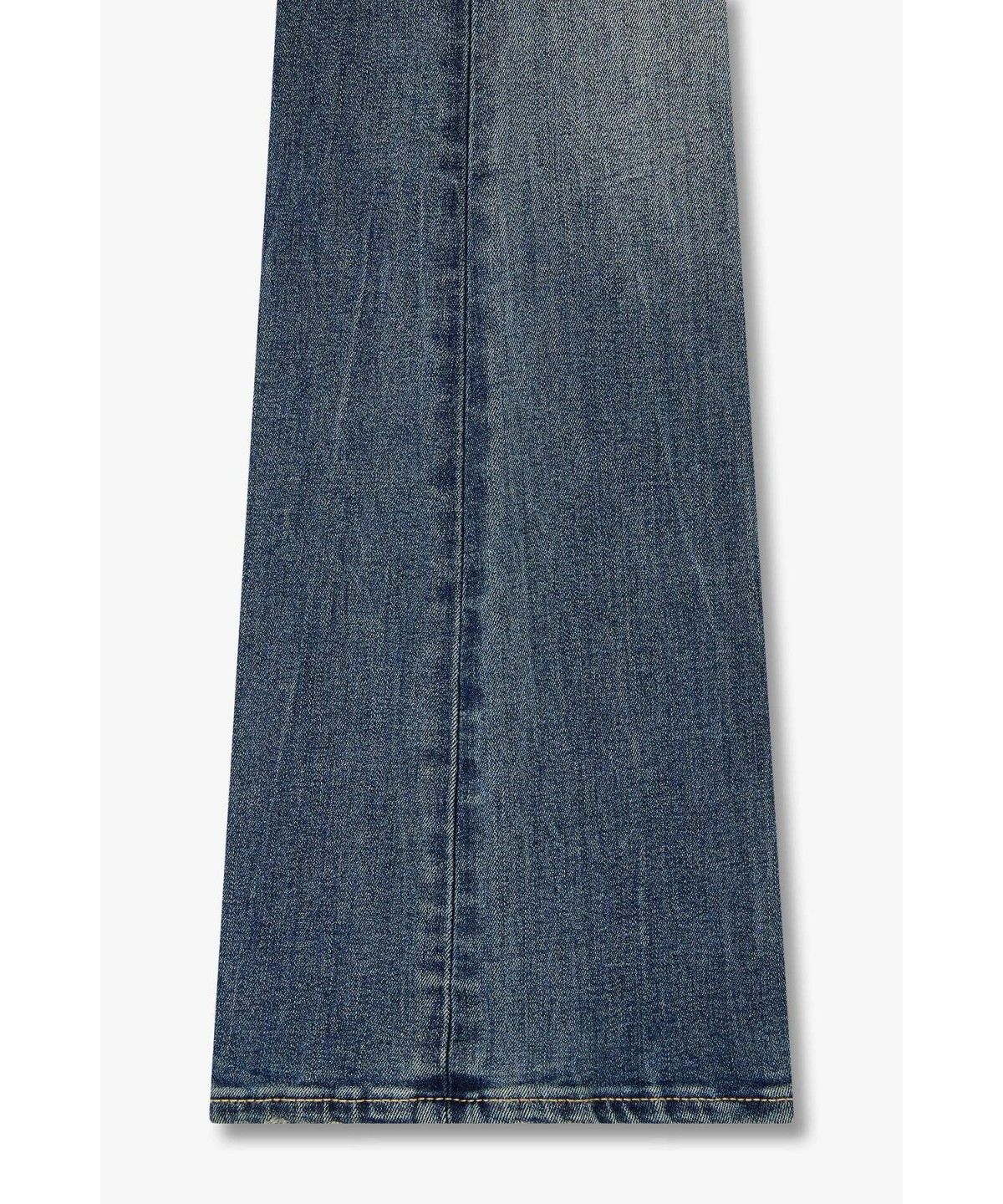 아르마니 익스체인지(ARMANI EXCHANGE) 여성 스트레치 플레어 핏 데님 팬츠 _블루 A426340600