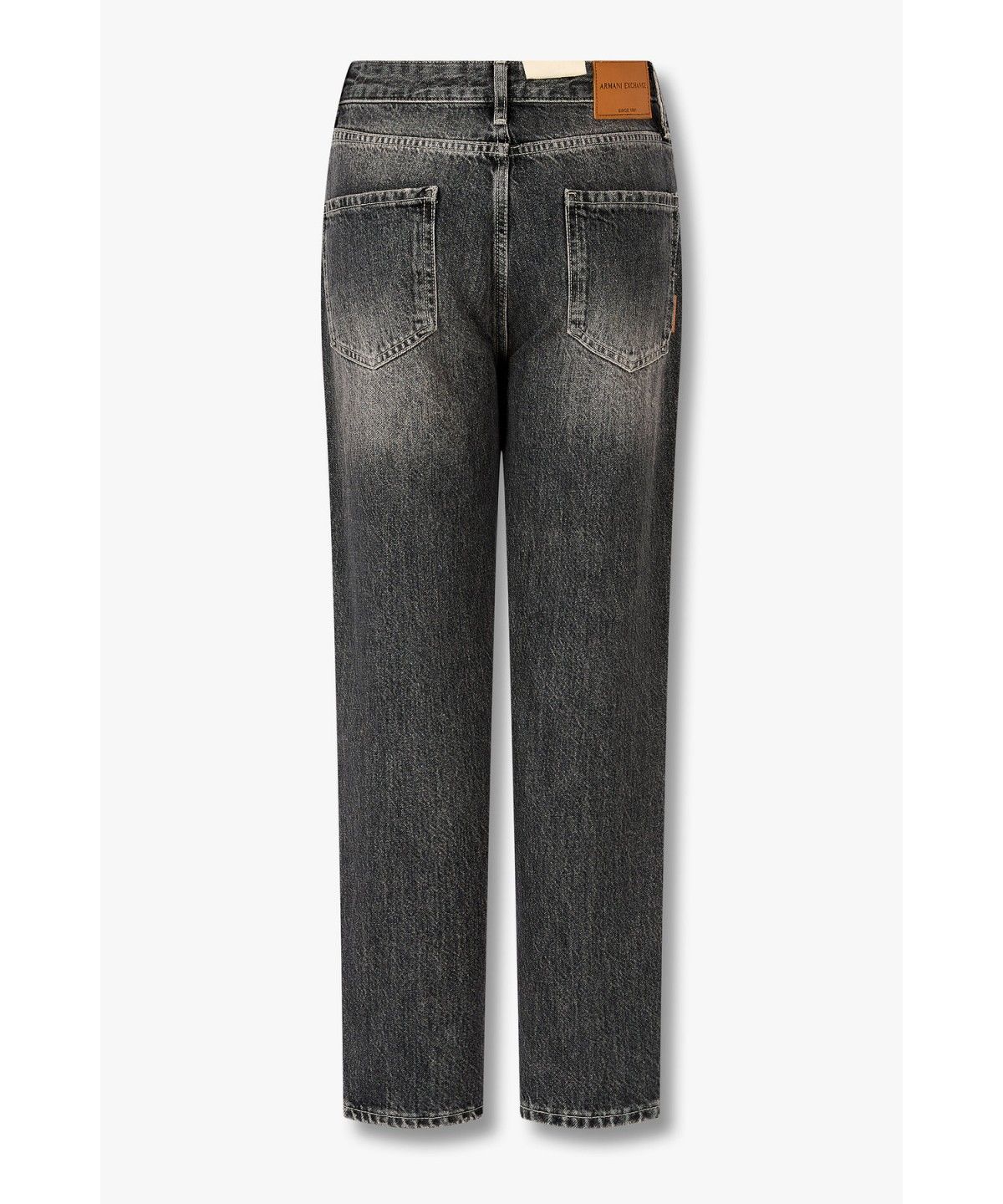 아르마니 익스체인지(ARMANI EXCHANGE) 여성 보이프렌드 크롭 데님 팬츠 _그레이 A426340502