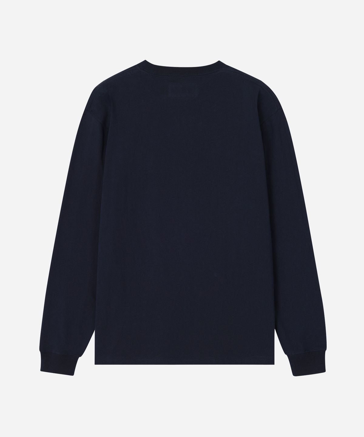 유니버셜 오버롤(UNIVERSAL OVERALL) WORKERS POCKET LONG SLEEVE T-SHIRT NAVY