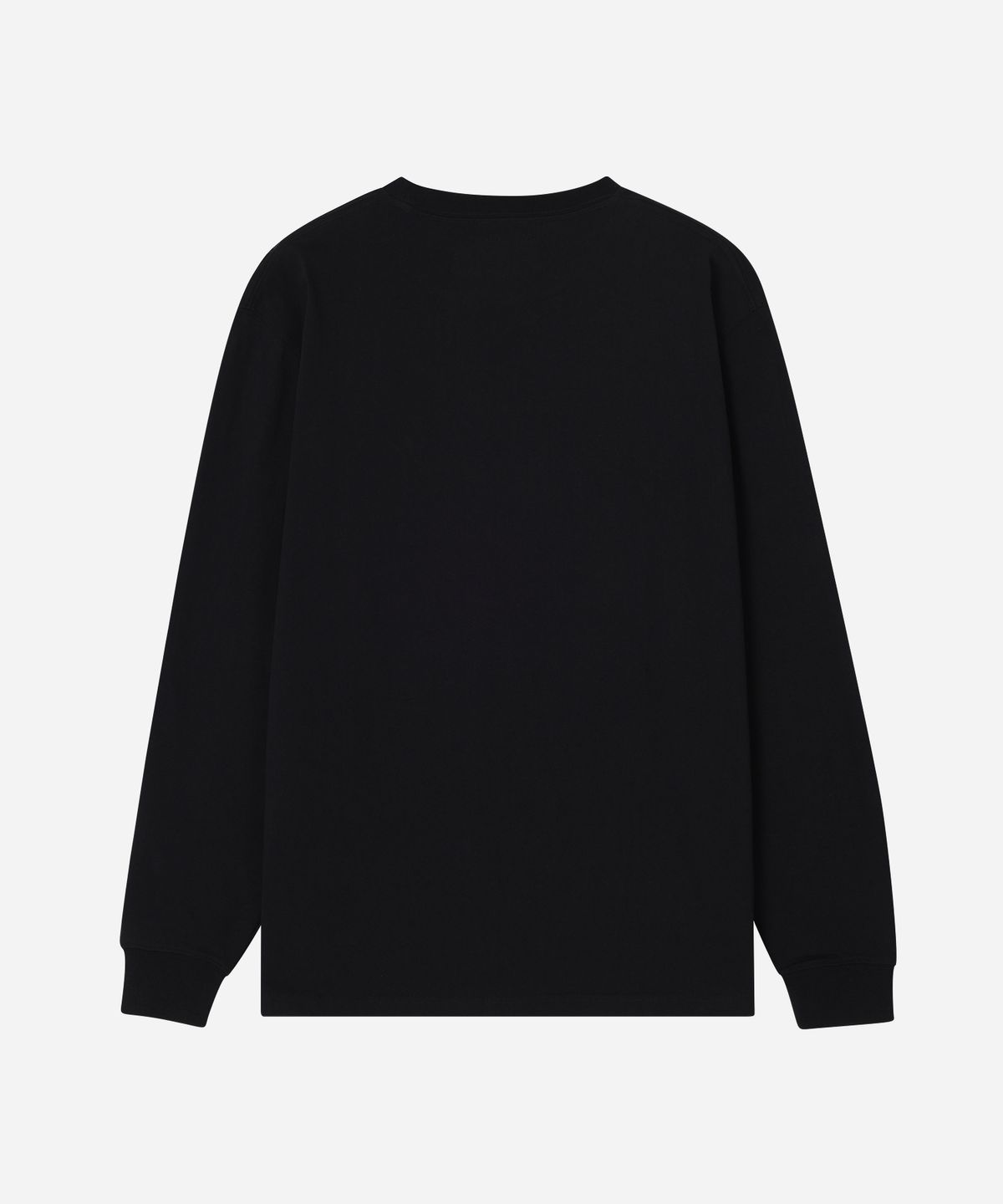 유니버셜 오버롤(UNIVERSAL OVERALL) WORKERS POCKET LONG SLEEVE T-SHIRT BLACK