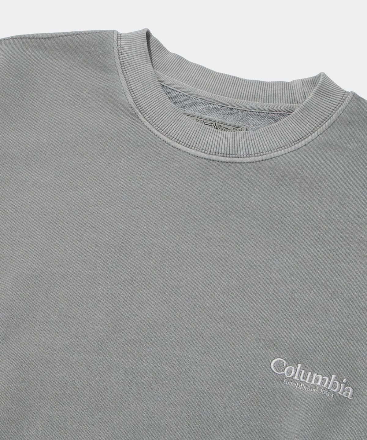 컬럼비아 유니버시티(COLUMBIA UNIVERSITY) NYC EMB DYED TERRY SWEAT SHIRT_GRAY
