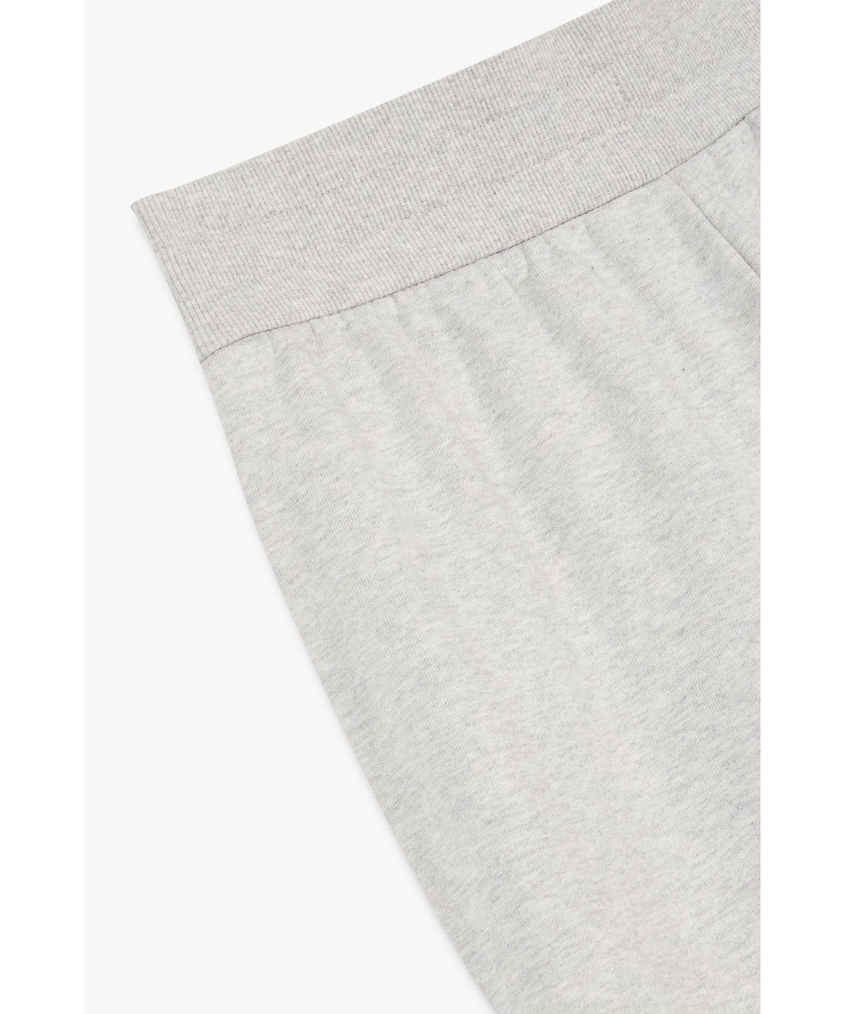 아르마니 익스체인지(ARMANI EXCHANGE) 여성 자수 로고 와이드 스웨트팬츠 _멜란지 그레이 A426341504