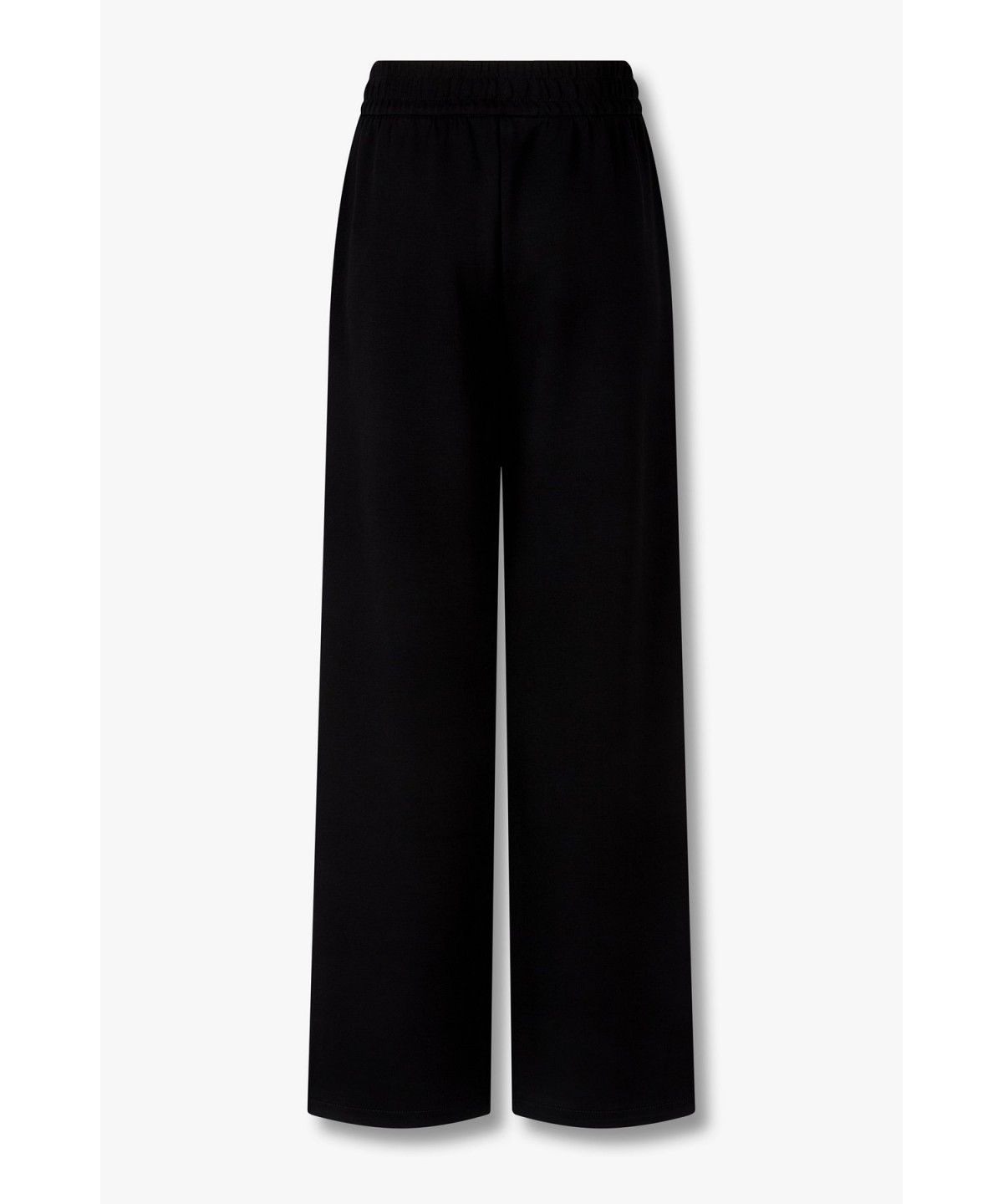 아르마니 익스체인지(ARMANI EXCHANGE) 여성 스트레이트 핏 저지 스웨트팬츠 _블랙 A426341501