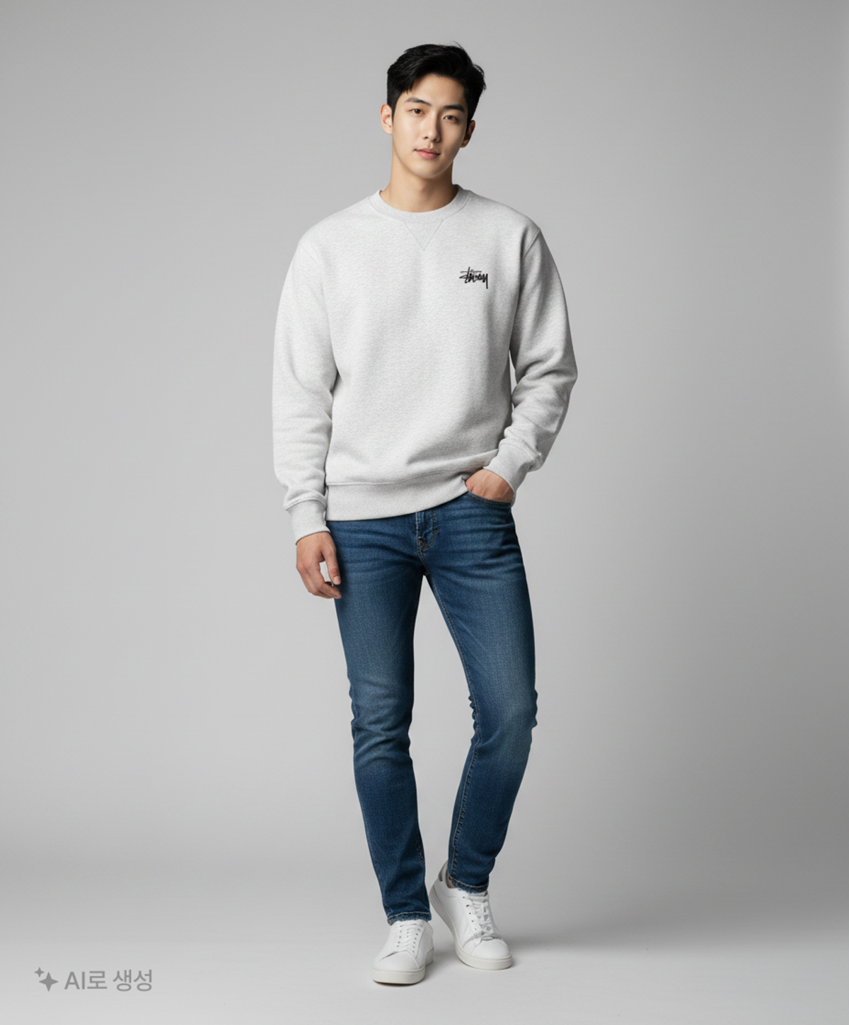 스투시(STUSSY) 맨투맨/스웨트셔츠 L