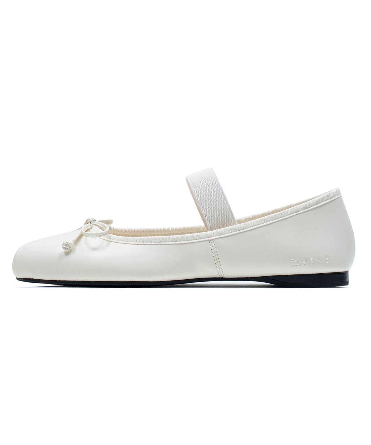 베어파우(BEARPAW) ODETTE 플랫 화이트 (K2815057QA-W)