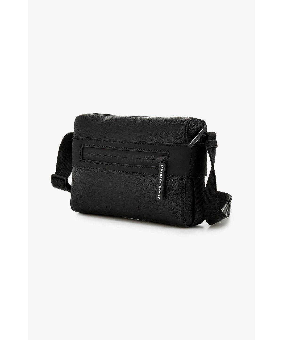아르마니 익스체인지(ARMANI EXCHANGE) 남성 코티드 패브릭 메신저백 _블랙 A416370001