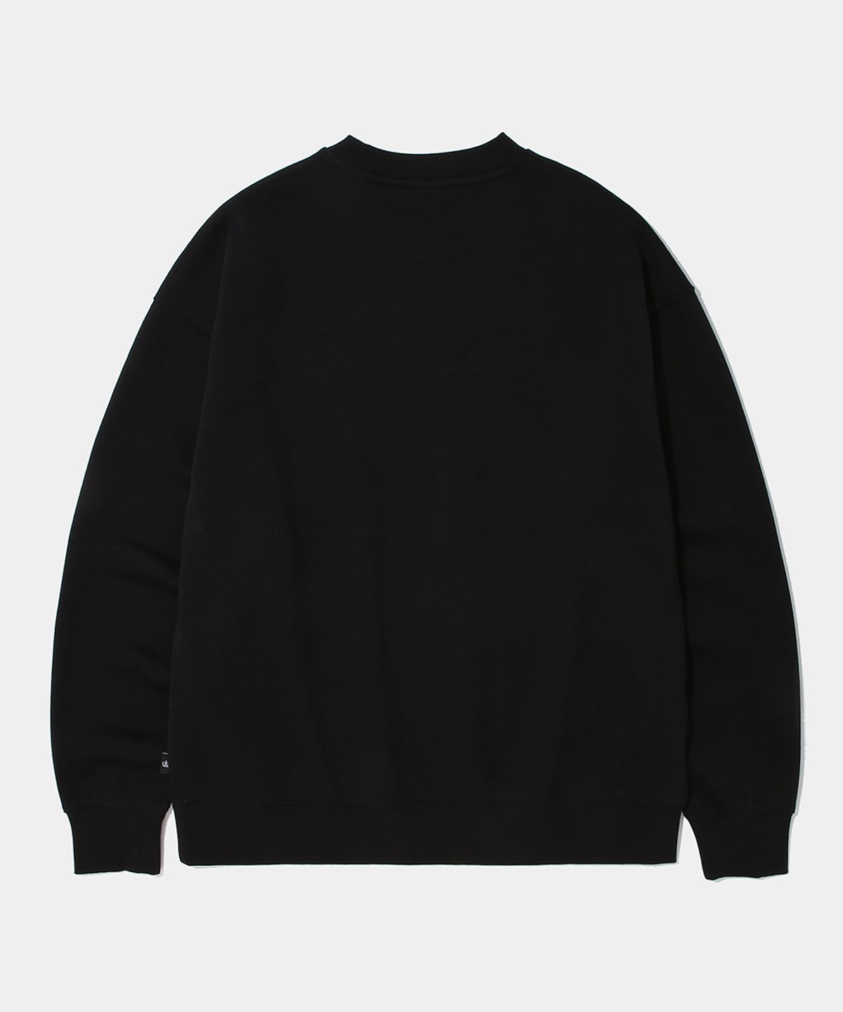 컬럼비아 유니버시티(COLUMBIA UNIVERSITY) ROUND LOGO FLEECE SWEAT SHIRT_BLACK