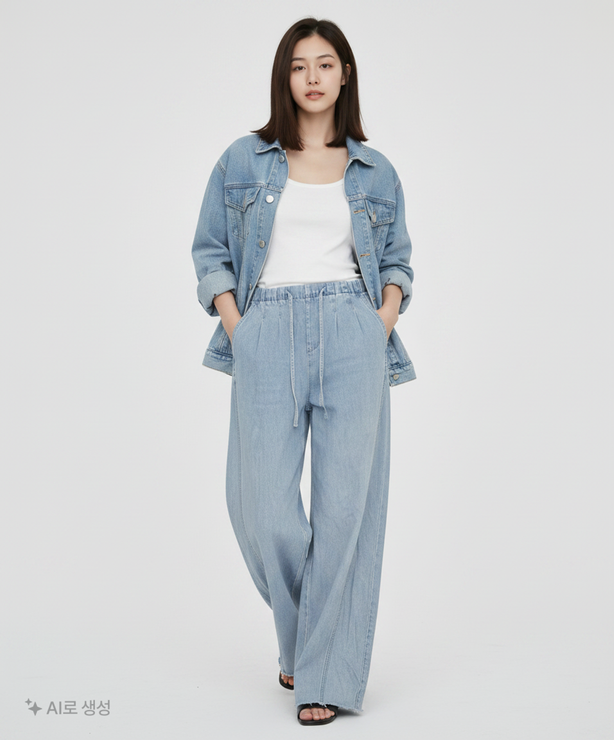 에이치앤엠(H&M) 청/데님 팬츠 38