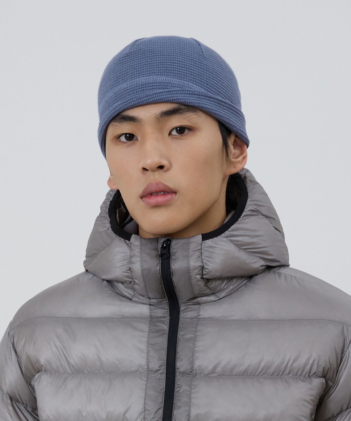 미치코런던 스포츠(MICHIKO LONDON SPORTS) 와플 스냅 비니 슬레이트 블루