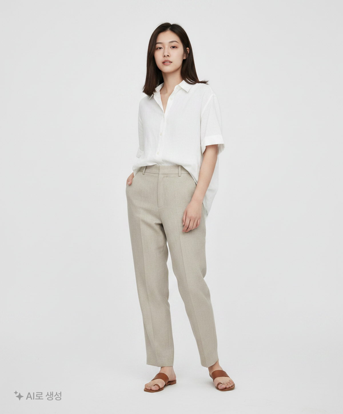 유니클로(UNIQLO) 캐주얼 셔츠 L