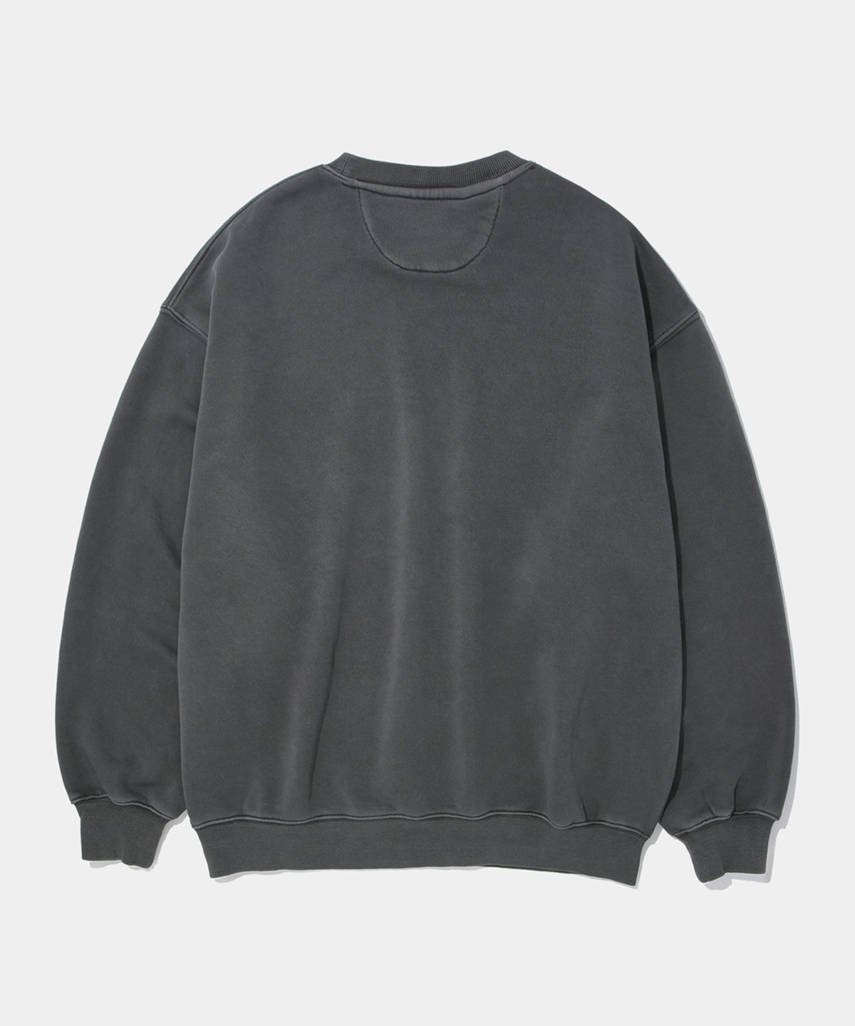 컬럼비아 유니버시티(COLUMBIA UNIVERSITY) CU ARCH LOGO DYED FLEECE SWEAT SHIRT_CHARCOAL