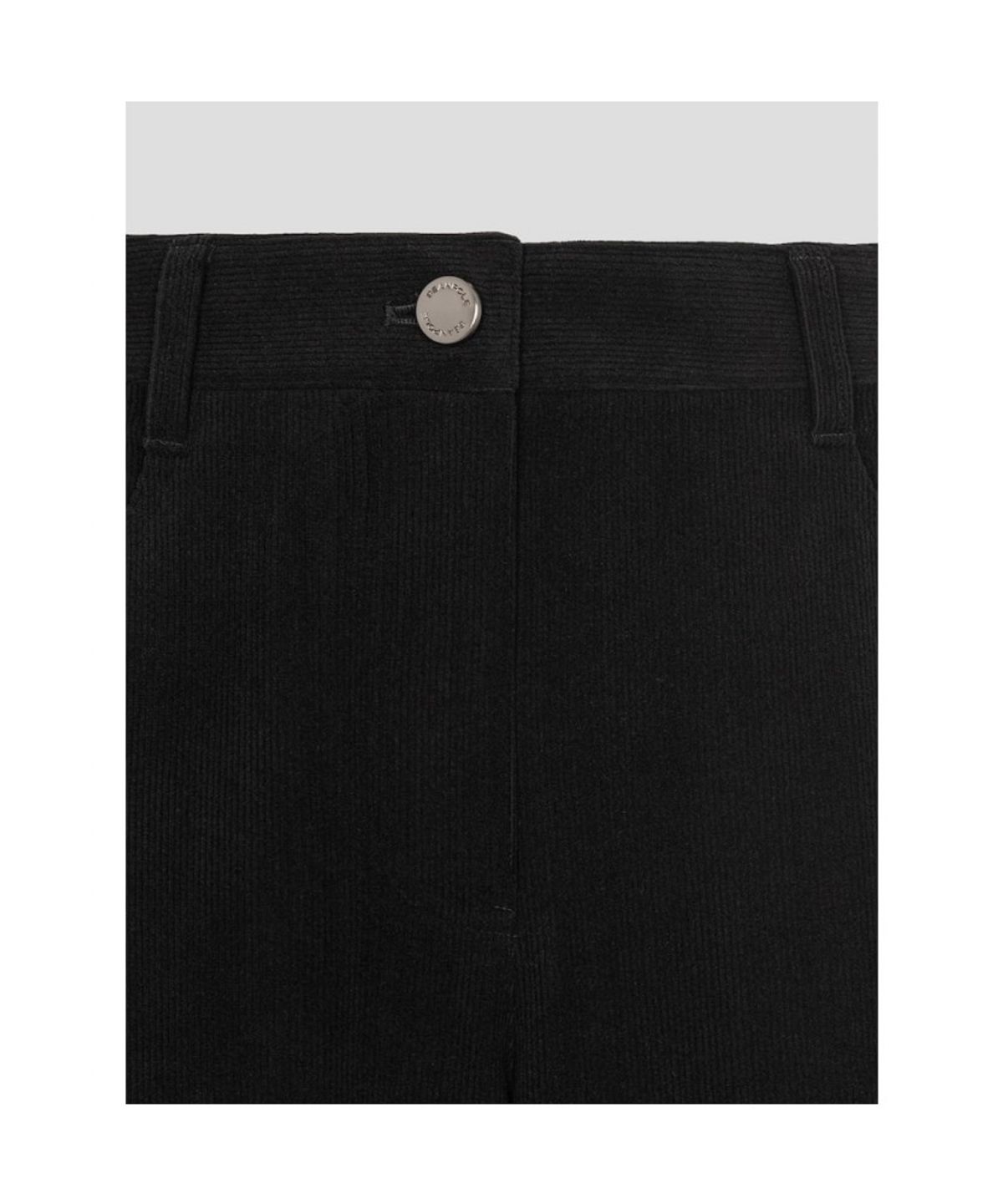 빈폴 레이디스(BEANPOLE LADIES) 츄잉 코듀로이 스트레이트 팬츠  블랙 (BF6921C215)