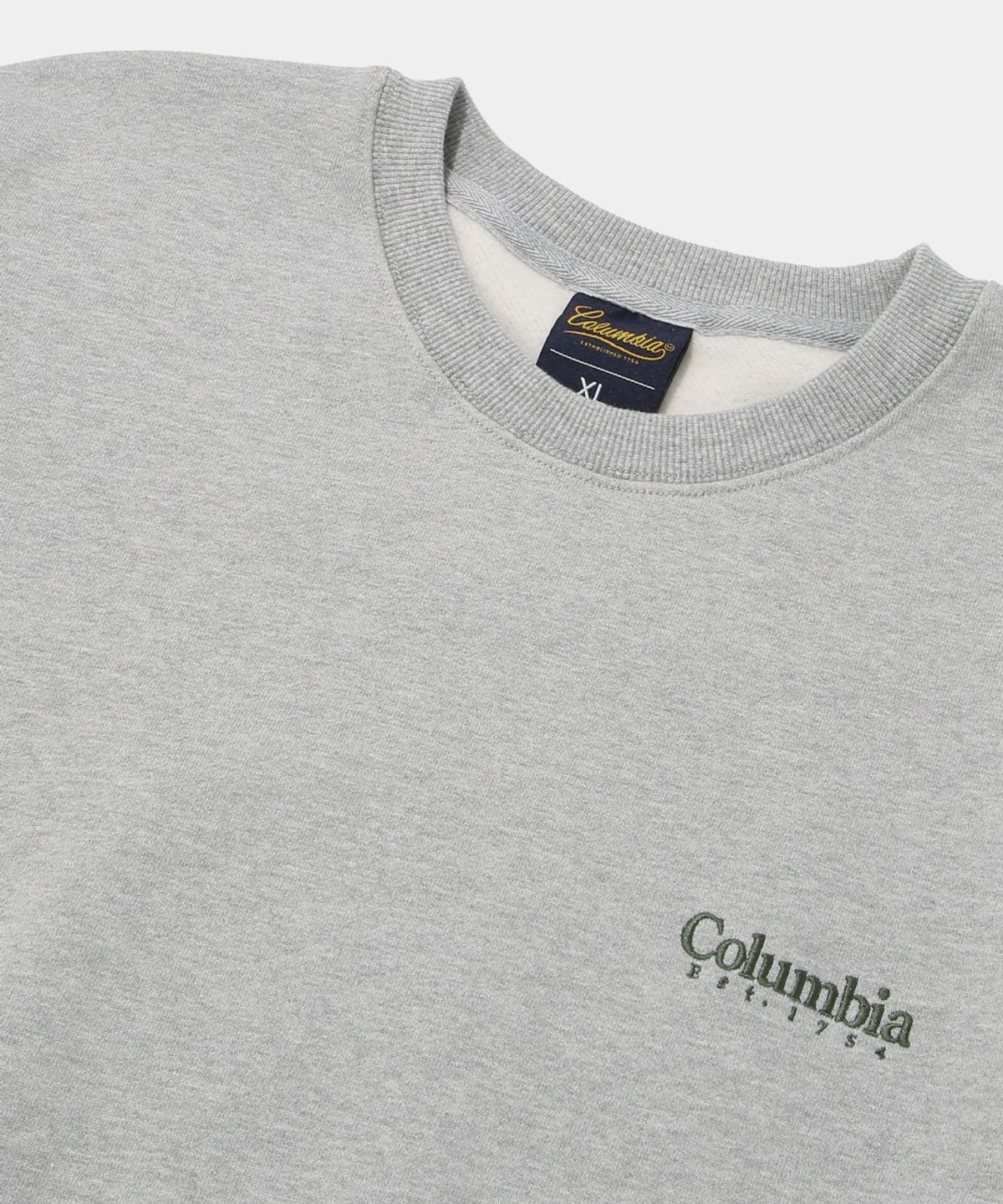 컬럼비아 유니버시티(COLUMBIA UNIVERSITY) CU CAMO LOGO FLEECE SWEAT SHIRT_M.GRAY