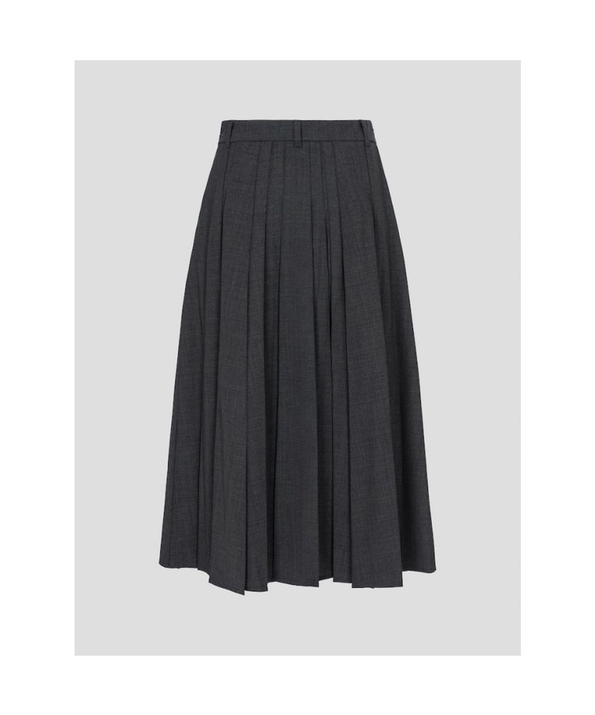 빈폴 레이디스(BEANPOLE LADIES) 울폴리 플리츠 스커트  애쉬 (BF6827C514)