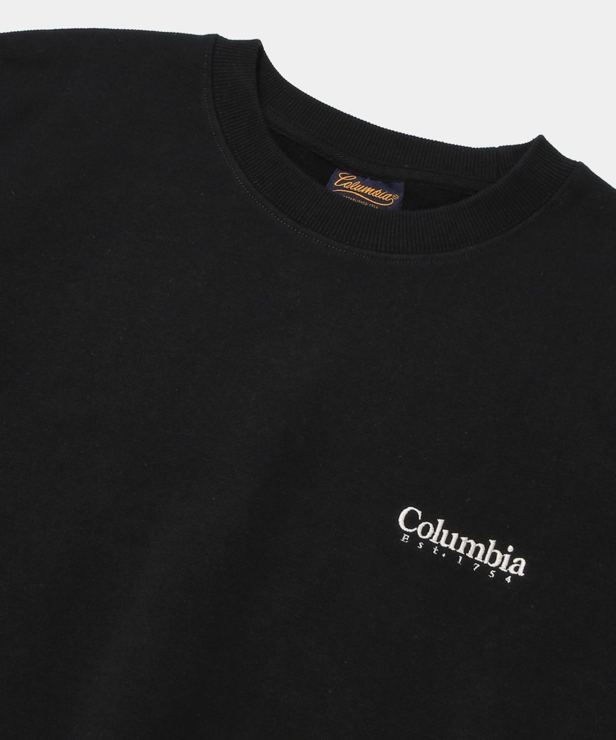 컬럼비아 유니버시티(COLUMBIA UNIVERSITY) CU CAMO LOGO FLEECE SWEAT SHIRT_BLACK
