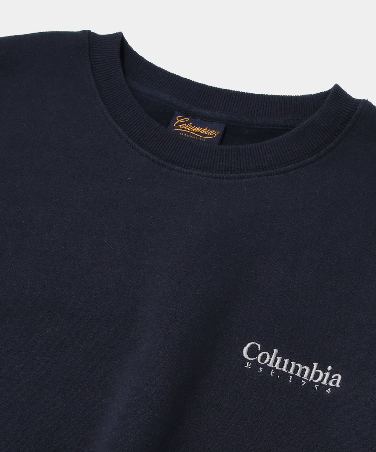 컬럼비아 유니버시티(COLUMBIA UNIVERSITY) CU CAMO LOGO FLEECE SWEAT SHIRT_NAVY