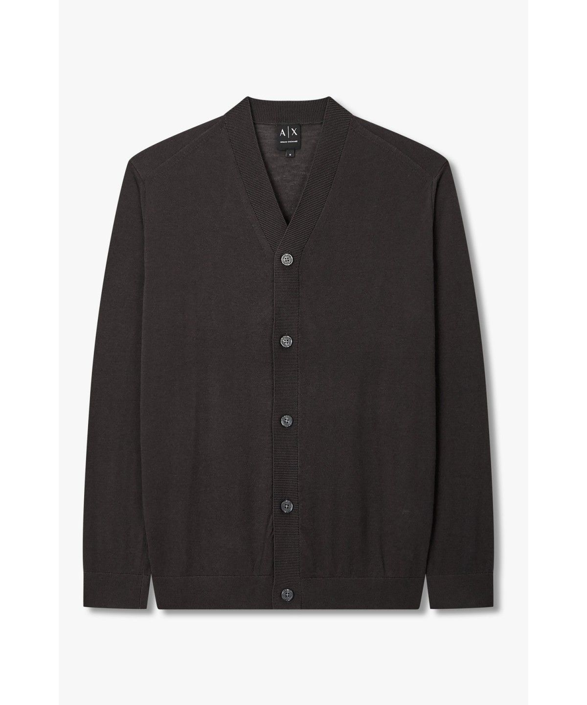 아르마니 익스체인지(ARMANI EXCHANGE) 남성 리오셀 블렌드 브이넥 가디건 _챠콜 A416332018