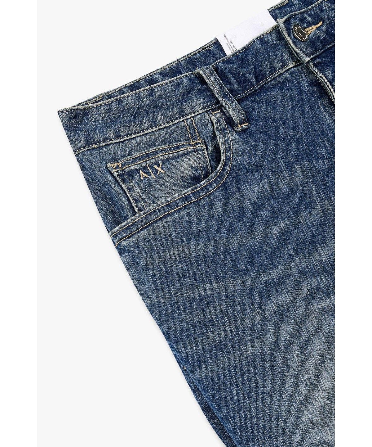 아르마니 익스체인지(ARMANI EXCHANGE) 남성 컴포트 슬림 핏 데님 팬츠 _블루 A416340100