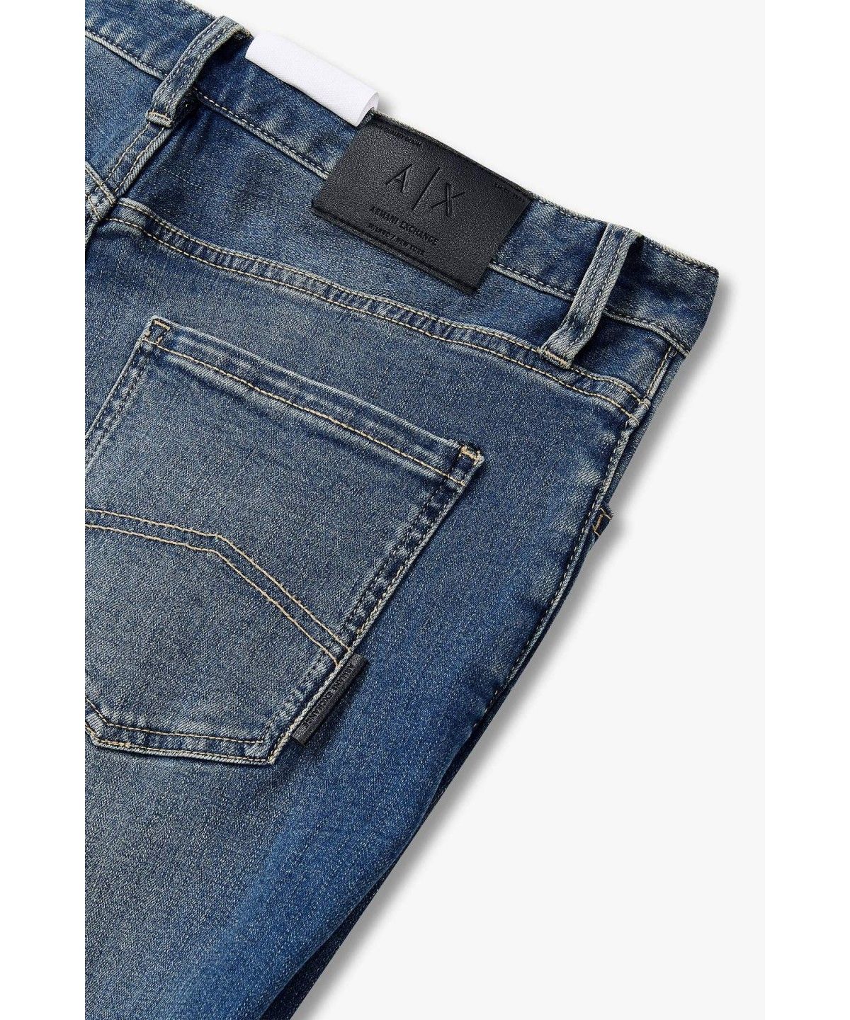 아르마니 익스체인지(ARMANI EXCHANGE) 남성 컴포트 슬림 핏 데님 팬츠 _블루 A416340100