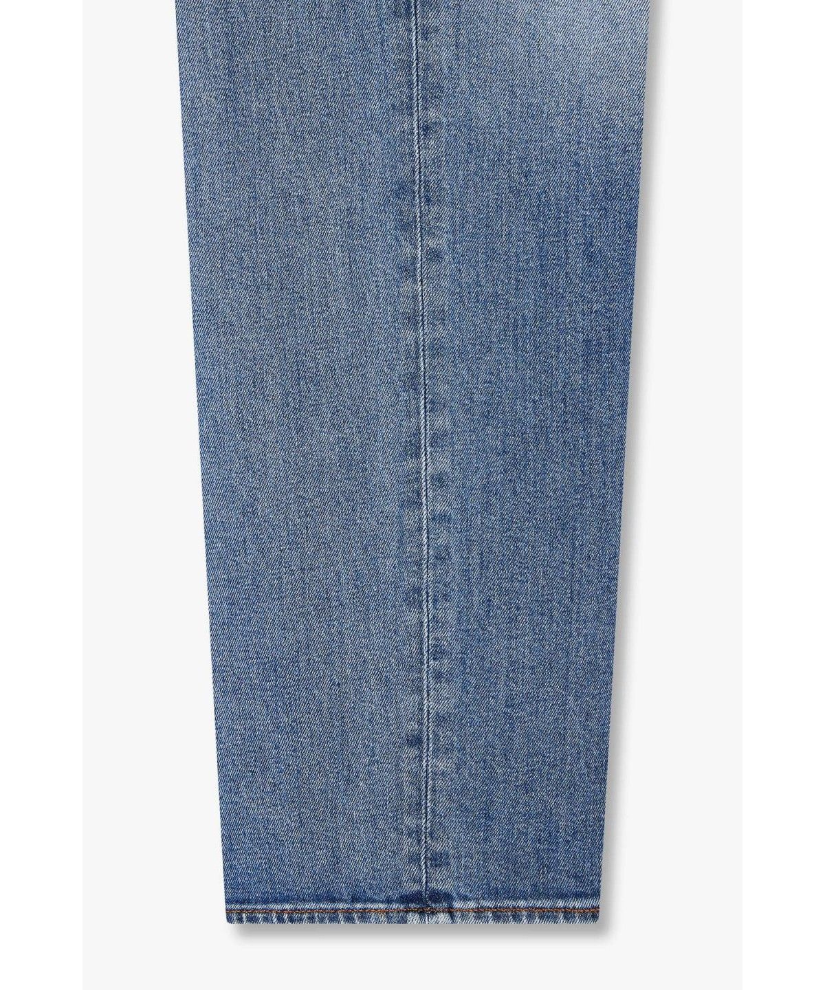 아르마니 익스체인지(ARMANI EXCHANGE) 남성 로고 패치 컴포트 스트레이트 진_블루 A416340010