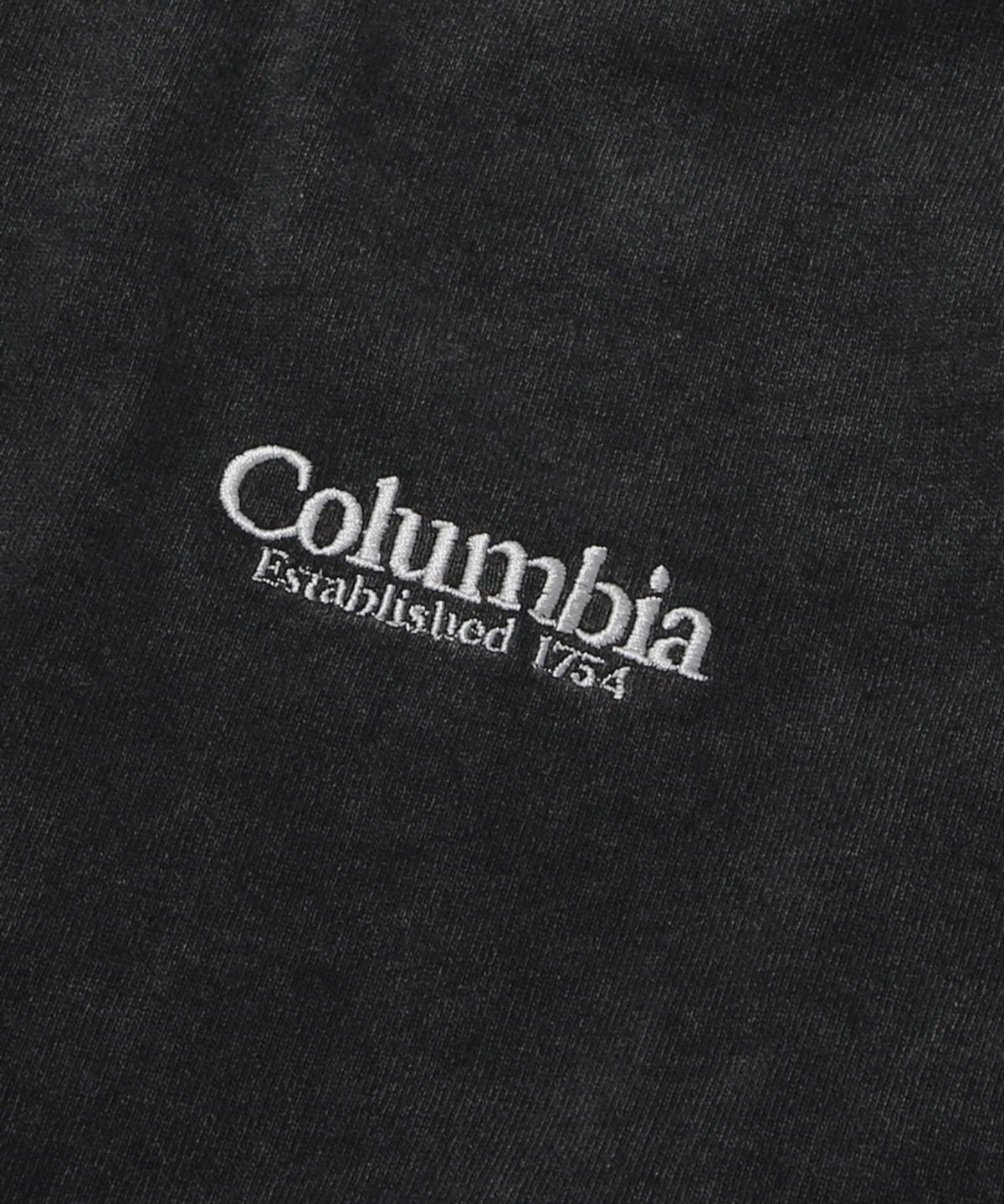 컬럼비아 유니버시티(COLUMBIA UNIVERSITY) NYC EMB DYED L/S T-SHIRT_CHARCOAL