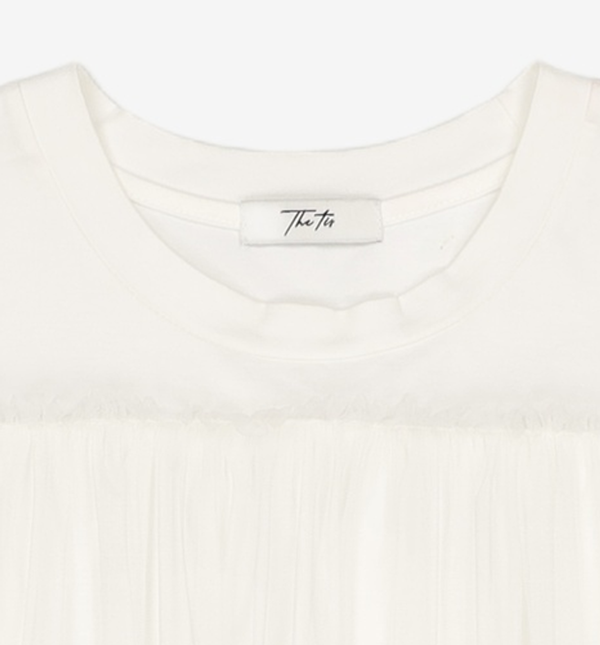 더티스(THETIS) CHIFFON PUMPKIN TOP_TT4S205IV SS