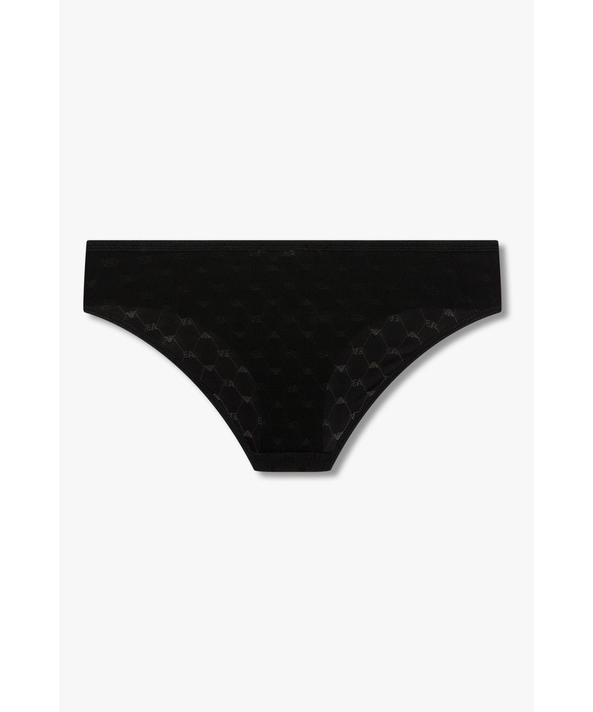 엠포리오 아르마니 언더웨어(EMPORIO ARMANI UNDERWEAR) 여성 자카드 로고 패턴 브리프 _블랙_0826311515
