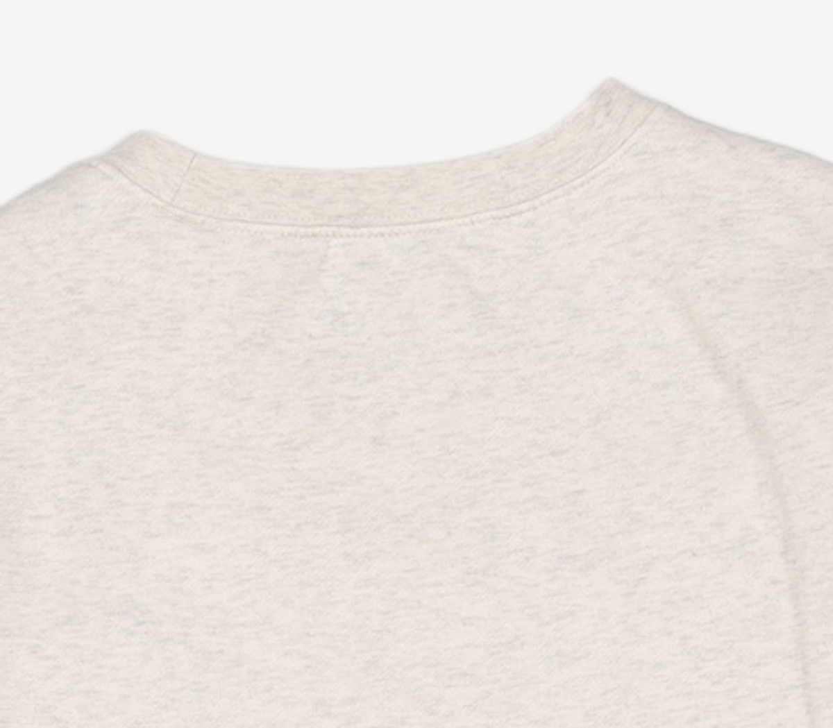 마리떼 프랑소와 저버(MARITHÉ + FRANҪOIS GIRBAUD) CLASSIC LOGO EMBROIDERY SWEATSHIRT BRUSHED oatmeal M