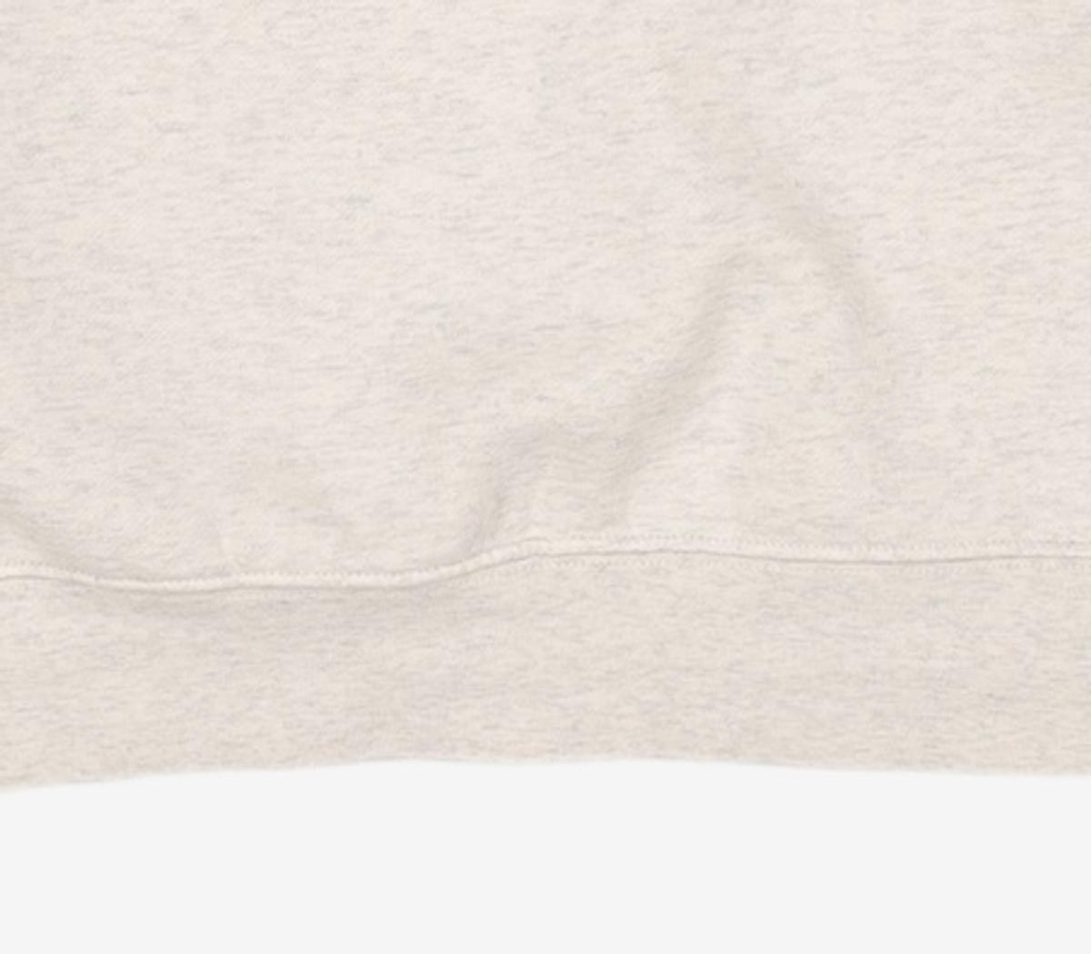 마리떼 프랑소와 저버(MARITHÉ + FRANҪOIS GIRBAUD) CLASSIC LOGO EMBROIDERY SWEATSHIRT BRUSHED oatmeal M