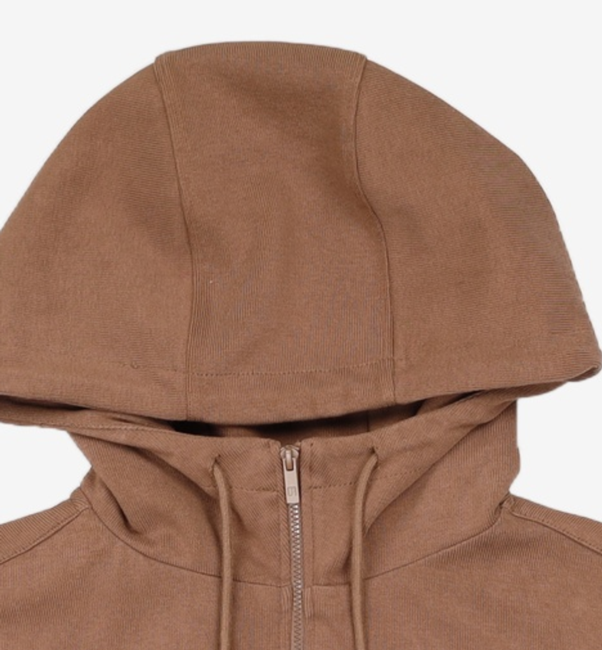 그로브(GROVE) EVERLY HOODIE ZIP-UP (BROWN) FREE