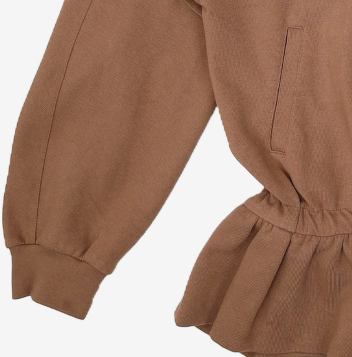 그로브(GROVE) EVERLY HOODIE ZIP-UP (BROWN) FREE