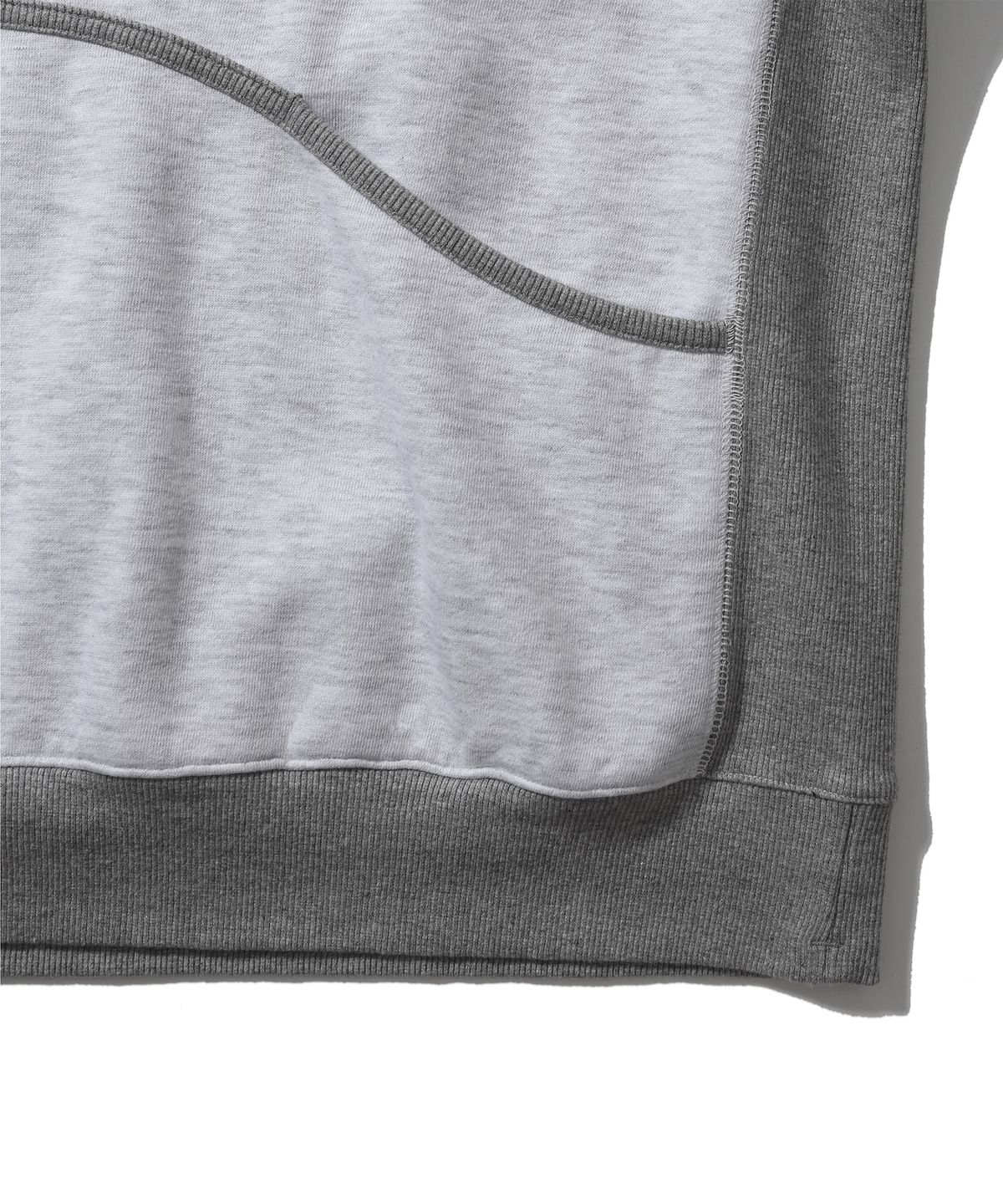 휴머러스 어카운트(HUMOROUS ACCOUNT) WAVE PK SW SHIRT / LIGHT MELANGE GRAY