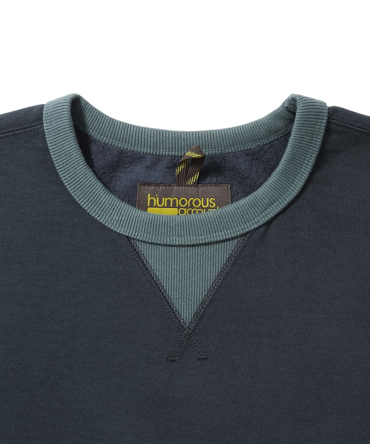 휴머러스 어카운트(HUMOROUS ACCOUNT) WAVE PK SW SHIRT / DARK TEAL