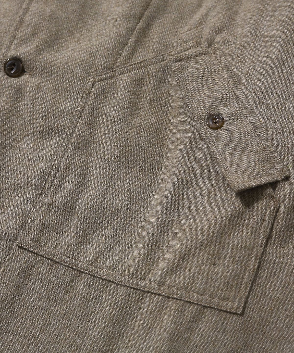 휴머러스 어카운트(HUMOROUS ACCOUNT) REST WORK SHIRT / HEATHER BEIGE