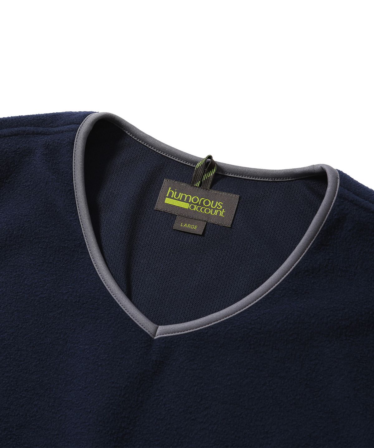 휴머러스 어카운트(HUMOROUS ACCOUNT) WAVE PK FLEECE VEST / NAVY