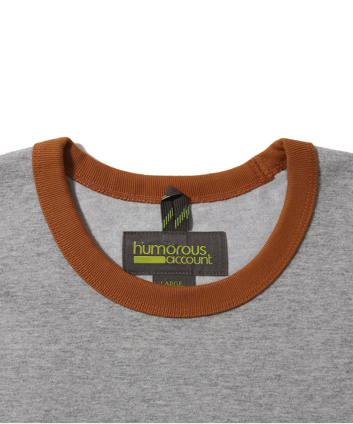 휴머러스 어카운트(HUMOROUS ACCOUNT) IWI L/S TEE / MELANGE GRAY