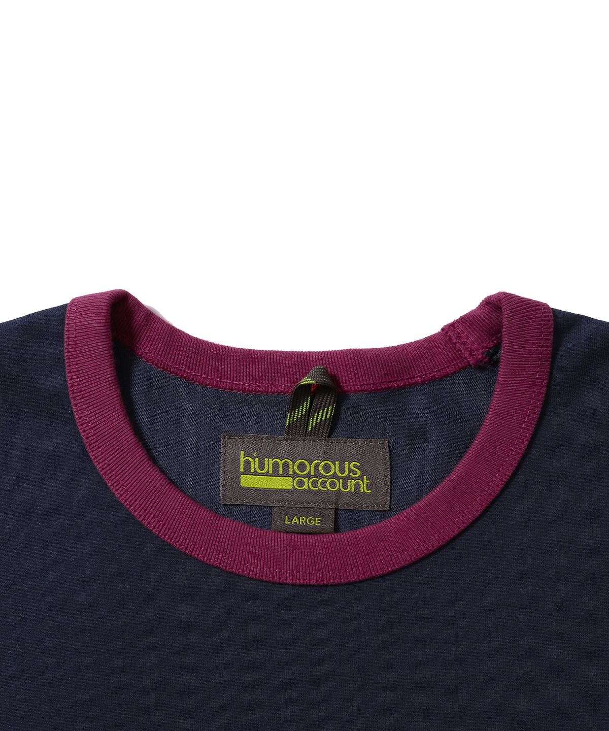 휴머러스 어카운트(HUMOROUS ACCOUNT) IWI L/S TEE / INK NAVY
