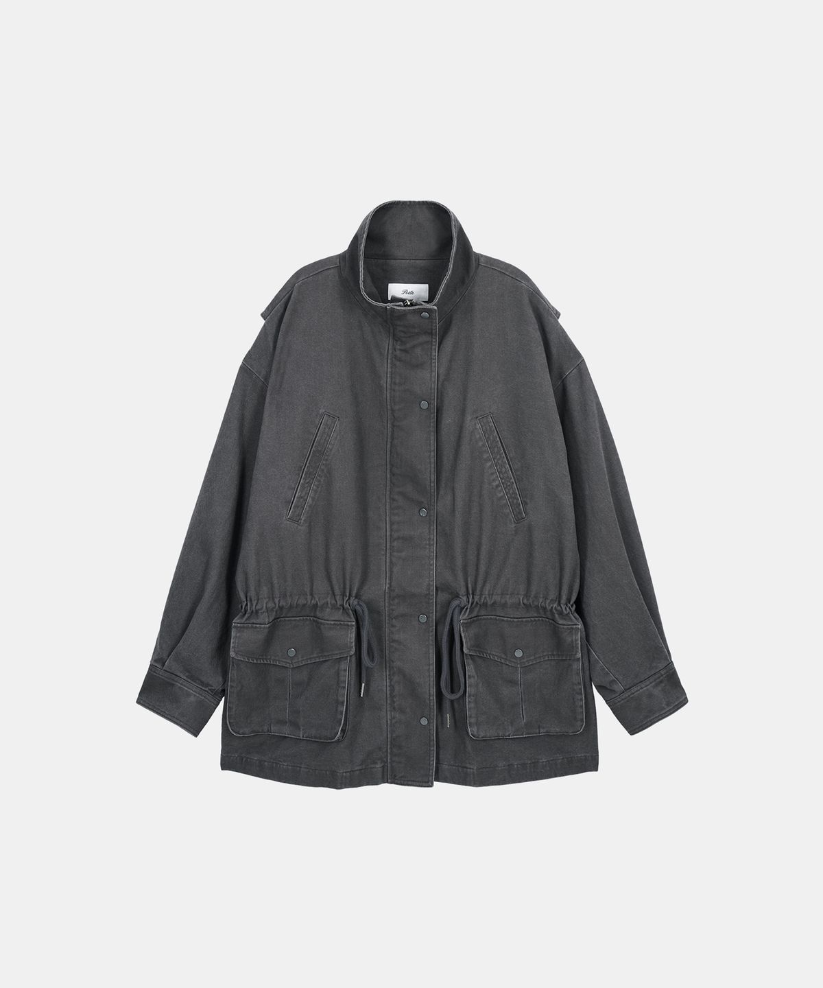 포에트서울(POETSEOUL) FADED FIELD JACKET_charcoal