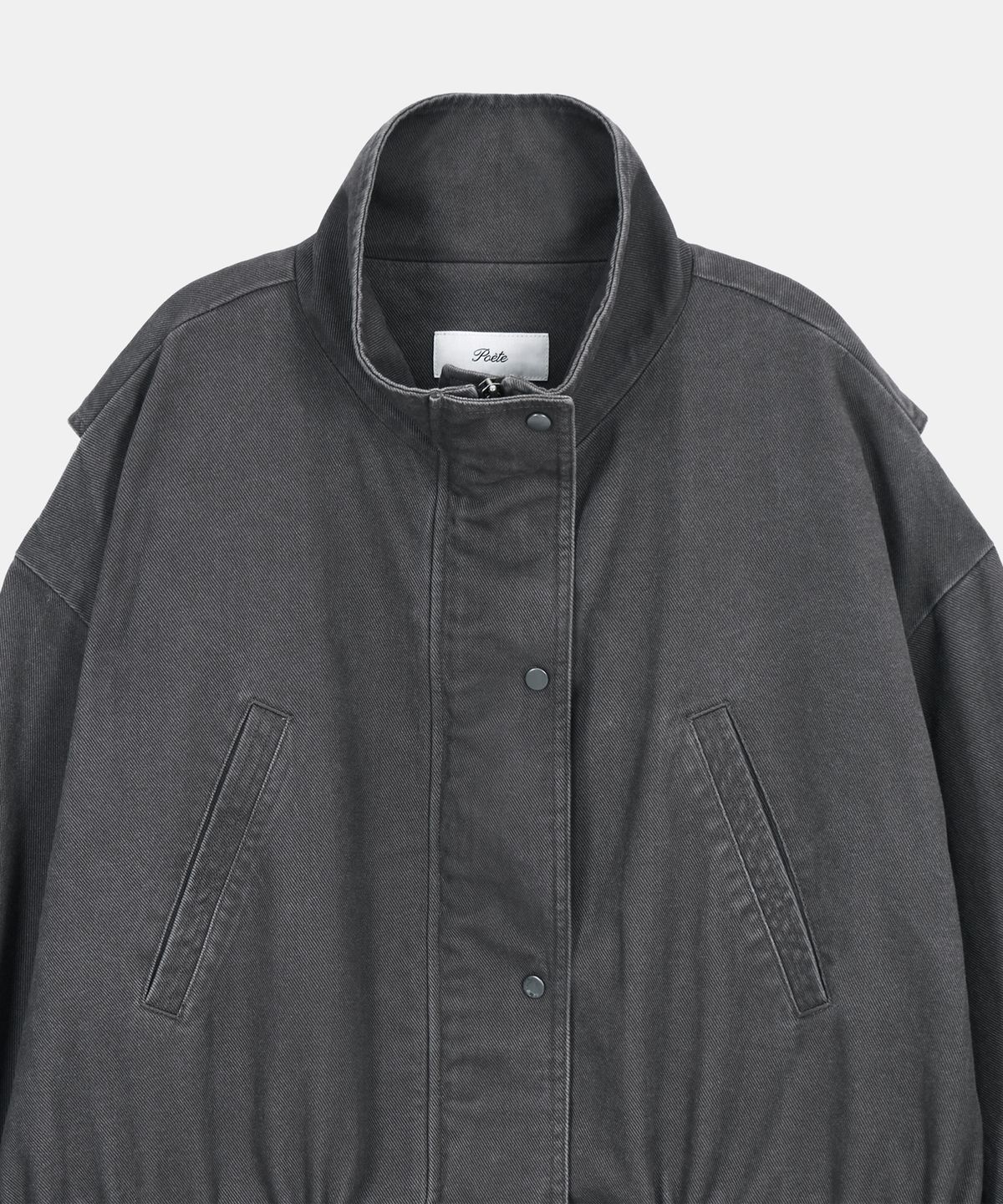 포에트서울(POETSEOUL) FADED FIELD JACKET_charcoal