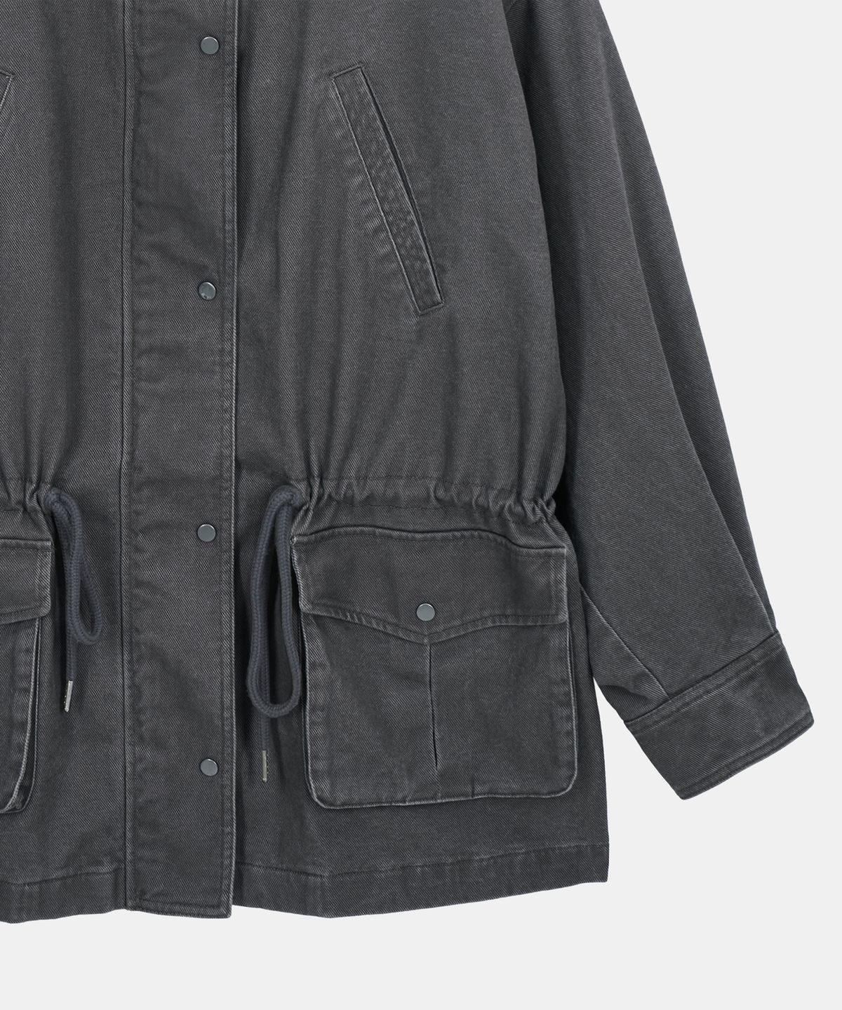 포에트서울(POETSEOUL) FADED FIELD JACKET_charcoal