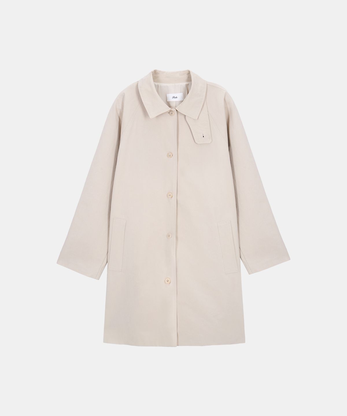 포에트서울(POETSEOUL) FOLD HALF TRENCH_beige