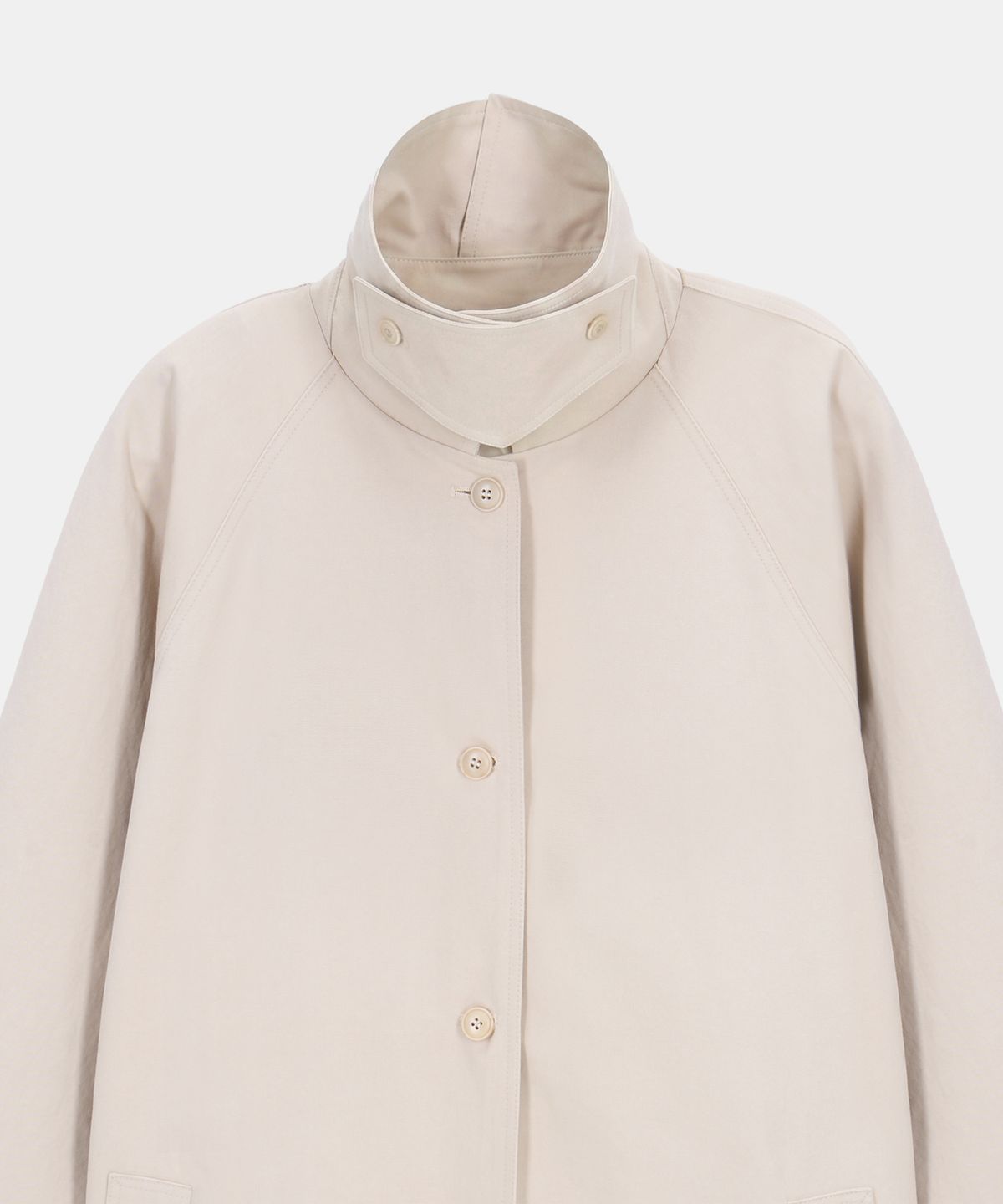 포에트서울(POETSEOUL) FOLD HALF TRENCH_beige