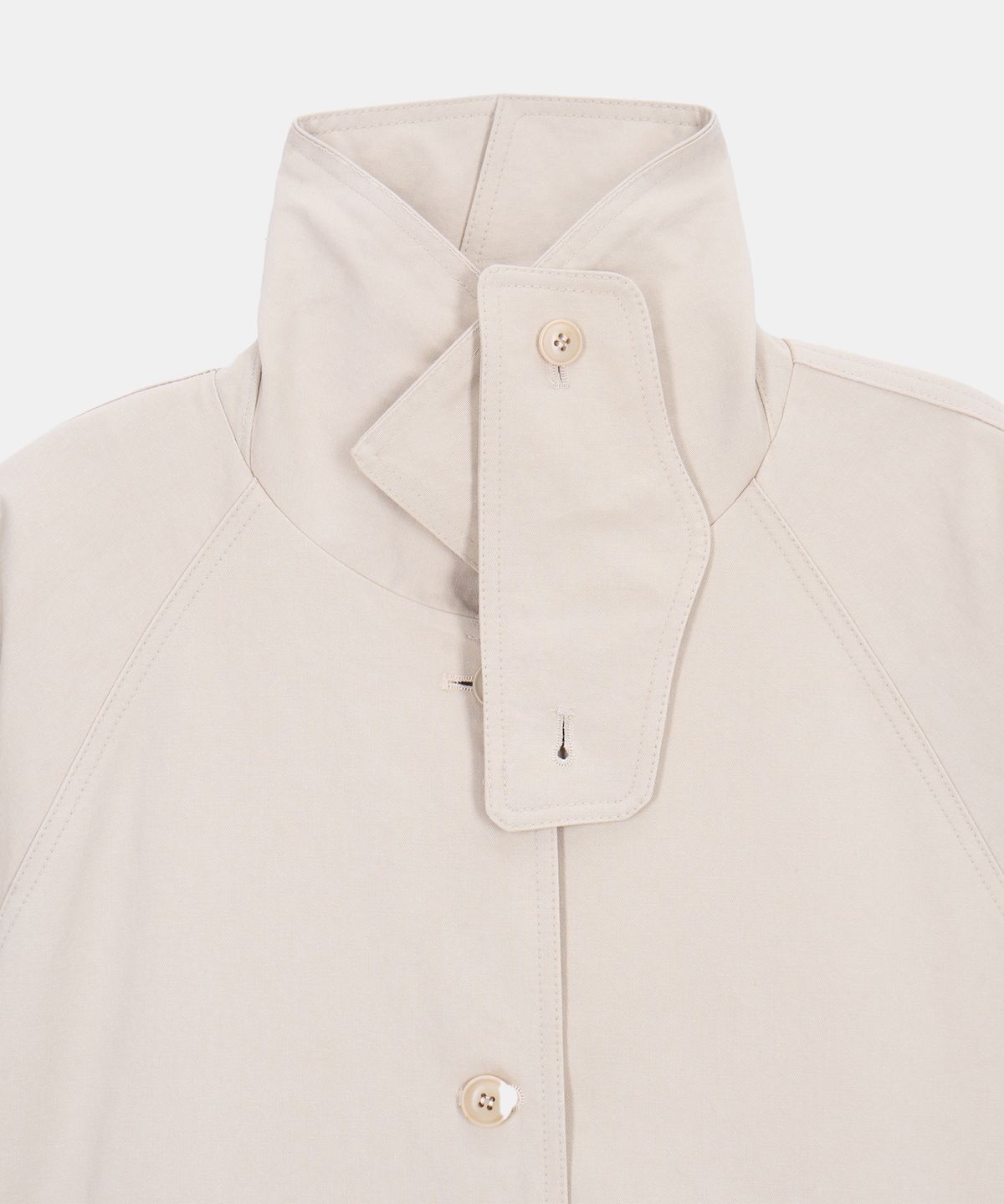 포에트서울(POETSEOUL) FOLD HALF TRENCH_beige