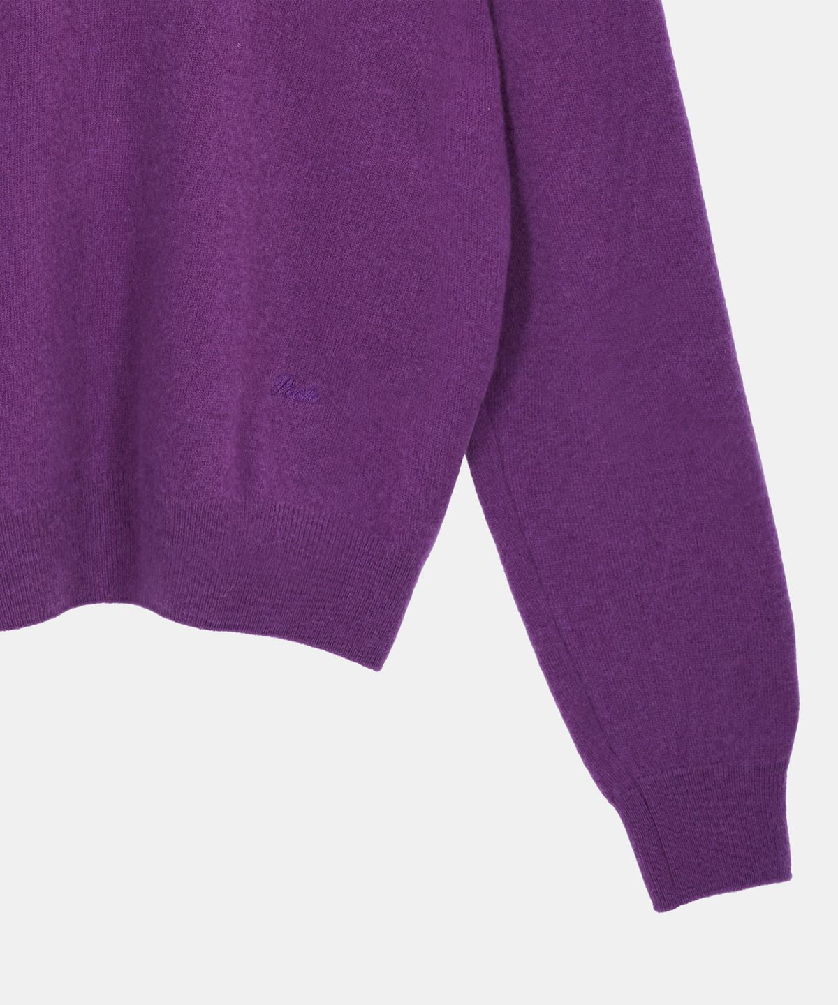 포에트서울(POETSEOUL) TINT COLLAR KNIT_purple