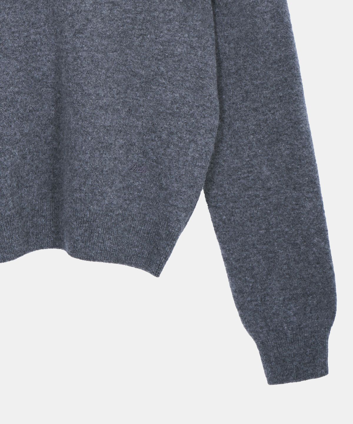 포에트서울(POETSEOUL) TINT COLLAR KNIT_merange gray